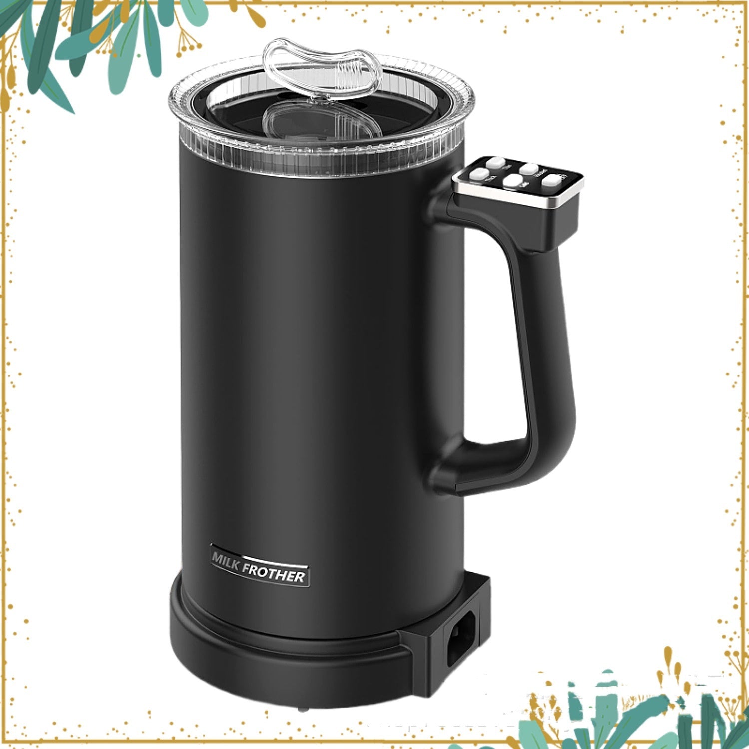 CoffeeCraft Double Electric Milk Frother – Hot And Cold Functionality